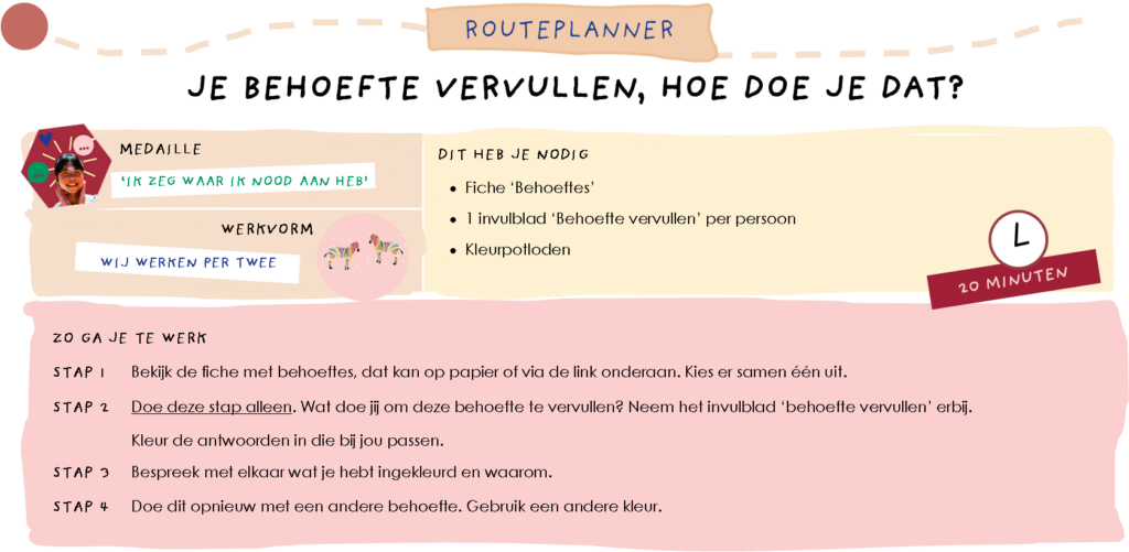 Behoefte vervullen – fiche horizontaal